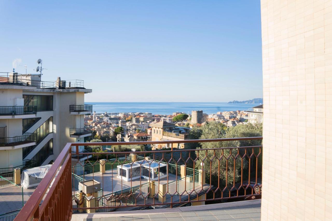 Апартаменти 093 - Casa Panorama, Vista Mare E Vista Portofino, 500 Metri Centro Di Chiavari, Posto Auto Gratis Incluso Екстер'єр фото