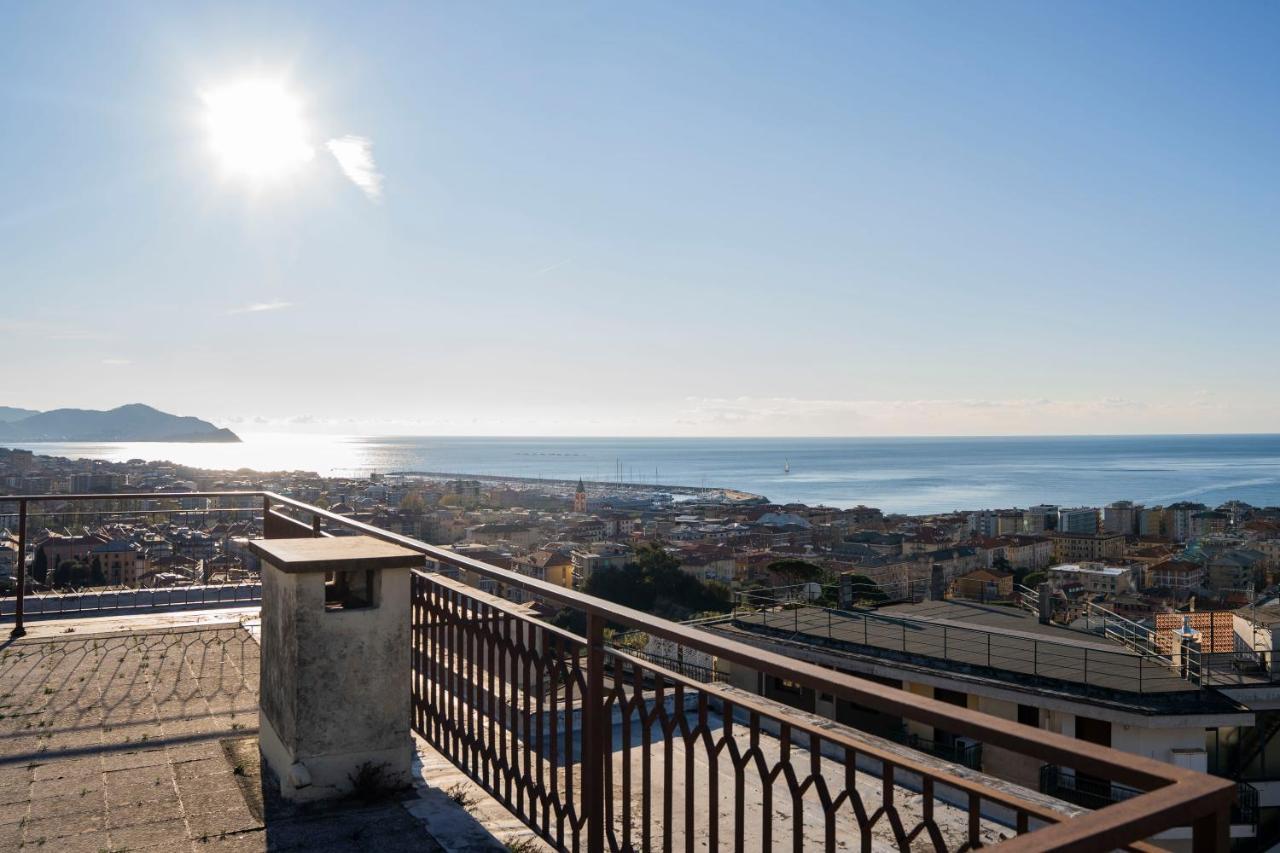 Апартаменти 093 - Casa Panorama, Vista Mare E Vista Portofino, 500 Metri Centro Di Chiavari, Posto Auto Gratis Incluso Екстер'єр фото